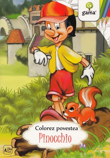 Pinocchio - Colorez povesti alese