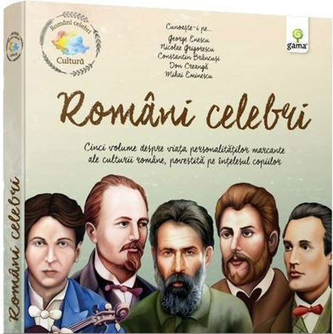 Pachet cultura - Romani celebri