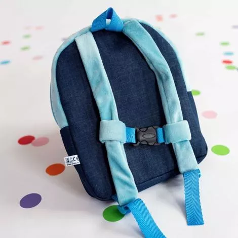 Ghiozdan albastru pentru gradinita "Catelusul Pupo" 30 cm