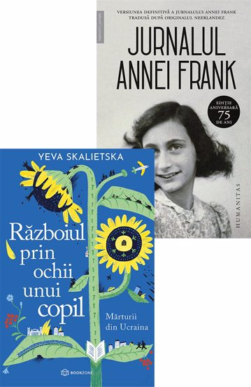 Războiul prin ochii unui copil + jurnalul annei frank