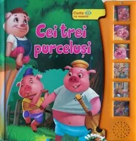Cei trei purcelusi - carte cu sunete
