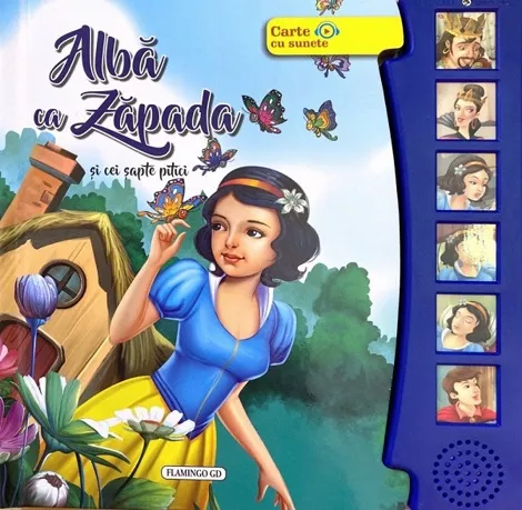 Alba ca zapada - carte cu sunete