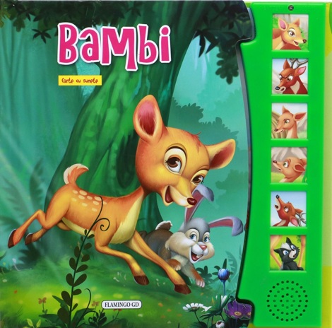 Vezi detalii pentru Bambi - carte cu sunete