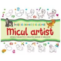 Micul artist - invata sa desenezi - verde 