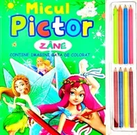 Micul pictor - zane - cu set 8 creioane