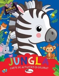 Jungla. Carte de activitati si colorat