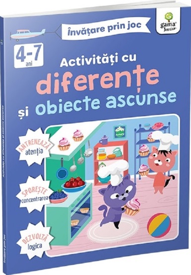 Activ. cu diferente si obiecte ascunse 4-7 ani - Invatare prin joc