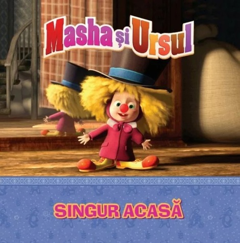 Masha si Ursul. Singur acasa