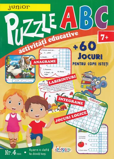 Puzzle ABC Nr.4. Activitati educative