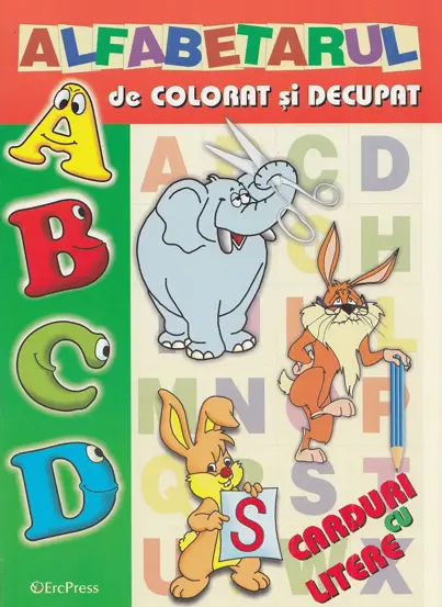 Alfabetarul de colorat si decupat