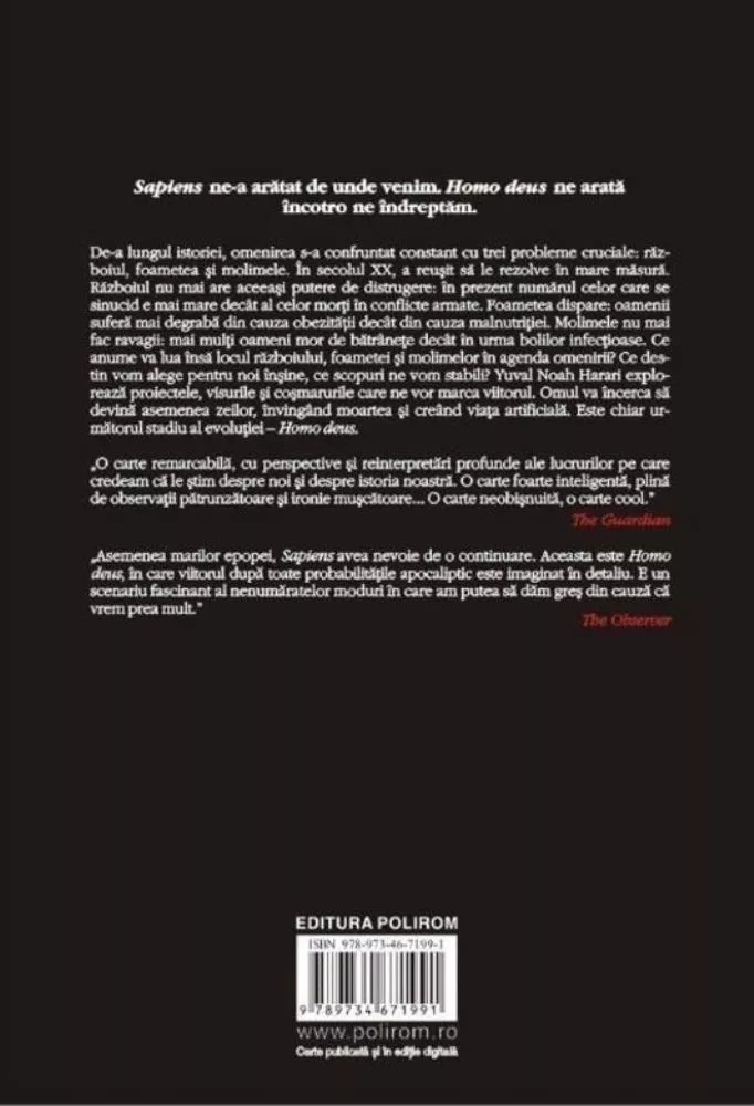 Homo Deus. Scurta istorie a viitorului (resigilat)