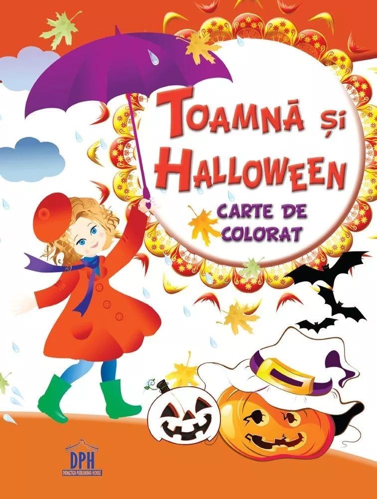 Cartea mea de colorat - Toamna si Halloween (resigilat)