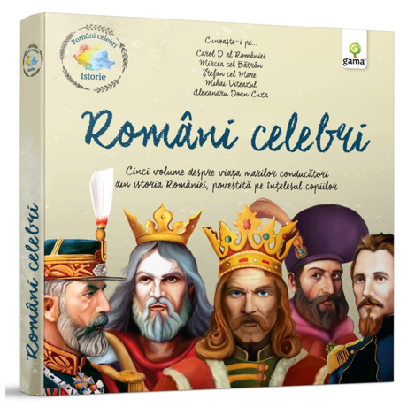 Pachet istorie - Romani celebri (resigilat)