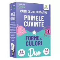 DuoCard - Primele cuvinte, Forme si culori (resigilat)