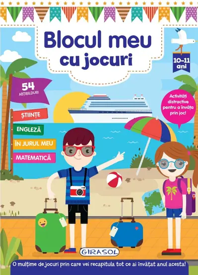 Blocul meu cu jocuri: 10-11 ani