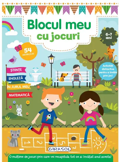 Blocul meu cu jocuri: 6-7 ani