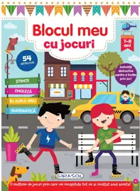 Blocul meu cu jocuri: 7-8 ani