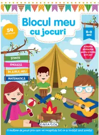 Blocul meu cu jocuri: 8-9 ani