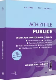 Achizitiile publice: mai 2023 Editie tiparita pe hartie alba (resigilat)