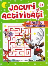 Jocuri si activitati cu renii lui Mos Craciun