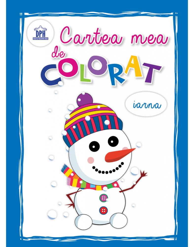 Cartea mea de colorat - Iarna (resigilat)