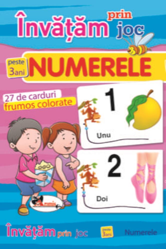 Invatam prin joc numerele +3ani (resigilat)