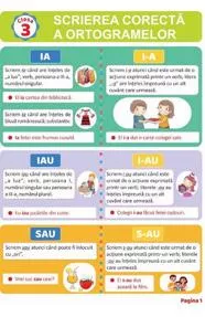 Pliant ortograme clasa a 3-a (resigilat)