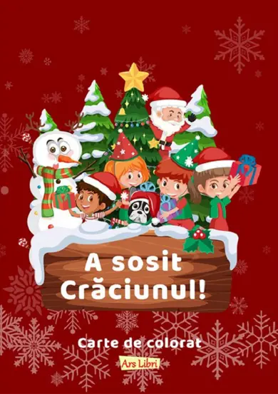 A sosit Craciunul! Carte de colorat