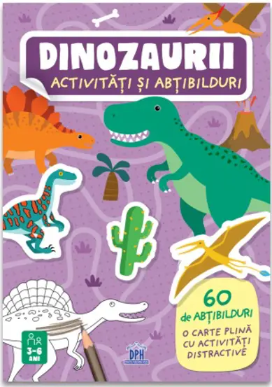 Dinozaurii - Activitati si abtibilduri