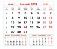 Maxi Calendar De Birou 2024