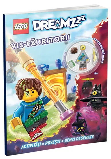 Lego Dreamzzz. Vis-fauritorii + Minifigurina Mateo. Activitati, povesti, benzi desenate