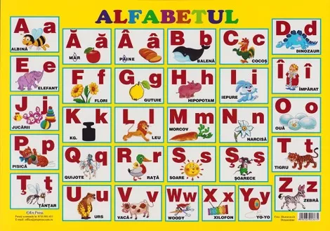 Plansa. Alfabetul (resigilat)