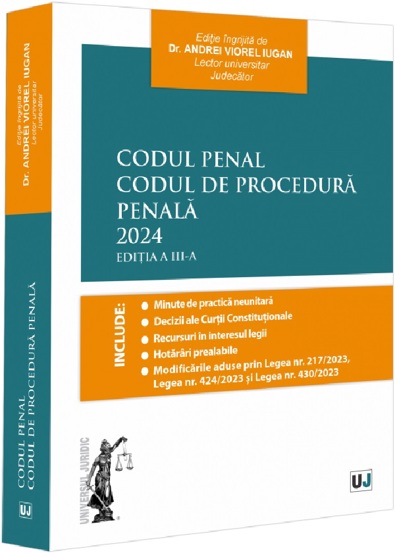 Vezi detalii pentru Codul penal. Codul de procedura penala Ed.3
