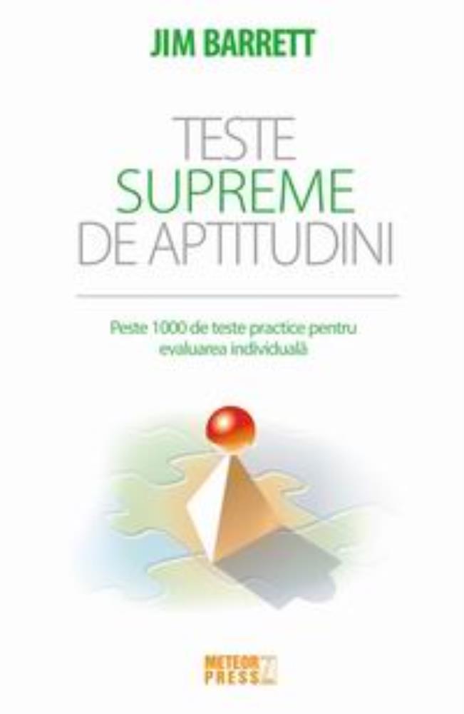 Teste supreme de aptitudini (resigilat)