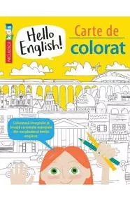 Hello English! Carte de colorat (resigilat)