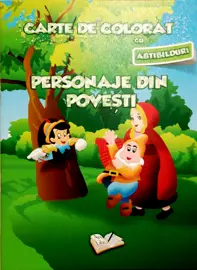 Carte de colorat cu abtibilduri