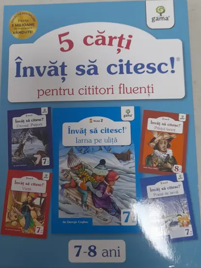 Pachet "Invat sa citesc pentru cititori fluenti 3" - 7-8 ani (resigilat)