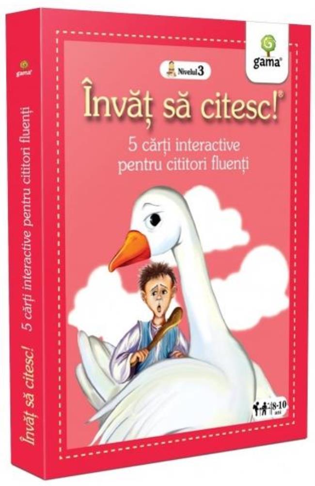 Pachet Învăț să citesc pentru cititori fluenți 4 - 8-10 ani (resigilat)