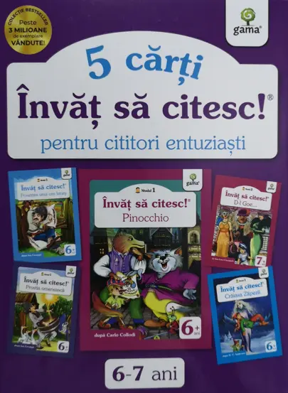 Pachet "Invat sa citesc pentru cititori entuziasti 2" - 6-7 ani (resigilat)
