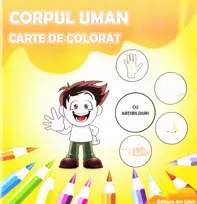 Corpul uman. Carte de colorat