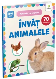 Invat animalele/ Activitati cu stickere
