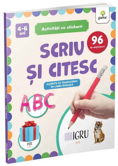 Scriu si citesc/ Activitati cu stickere