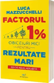 Factorul 1%: Obiceiuri mici pentru rezultate mari