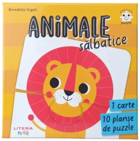 Primul meu puzzle. Animale salbatice