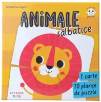 Primul meu puzzle. Animale salbatice