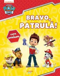 Patrula Catelusilor. Bravo, patrula! Carte cu autocolante