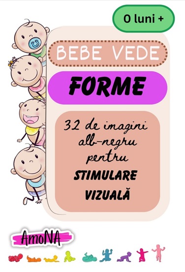 Cartonașe Bebe vede Forme