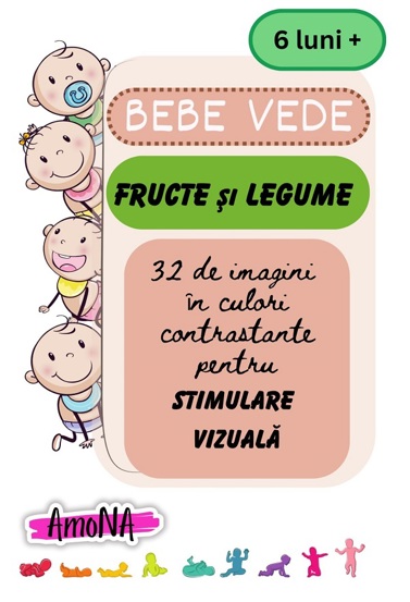 Vezi detalii pentru Cartonașe Bebe vede Fructe și Legume