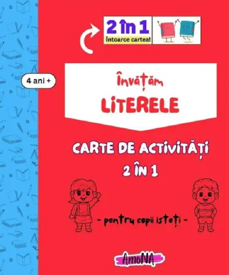 Carte de activitati  Invatam Literele