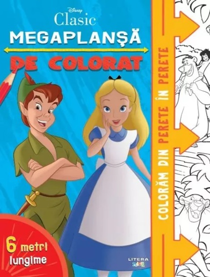 Vezi detalii pentru Disney Clasic. Megaplansa de colorat